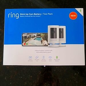 Brand NIB - Ring Stick Up Cam Battery 2-Pack